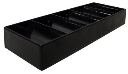 Zwarte kunststof Spanenbak