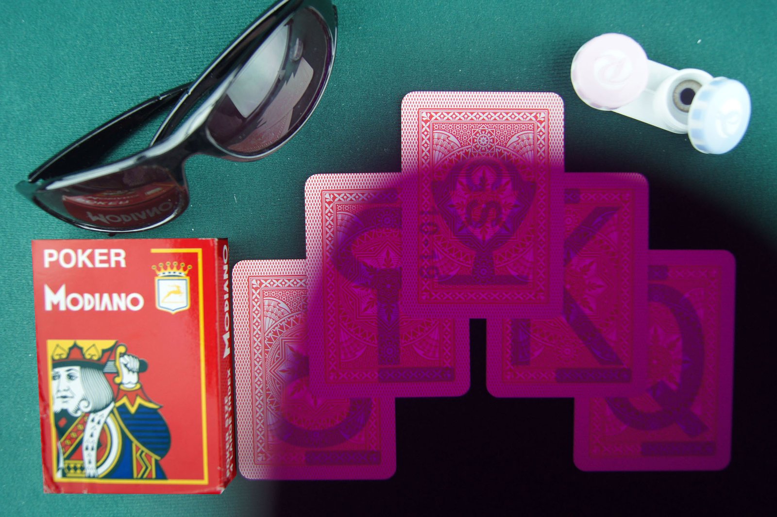 Lichtgevende gemarkeerde kaarten