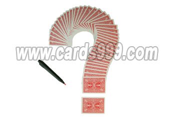 Lichtgevend onzichtbare inkt gwmarkeerde kaarten magic